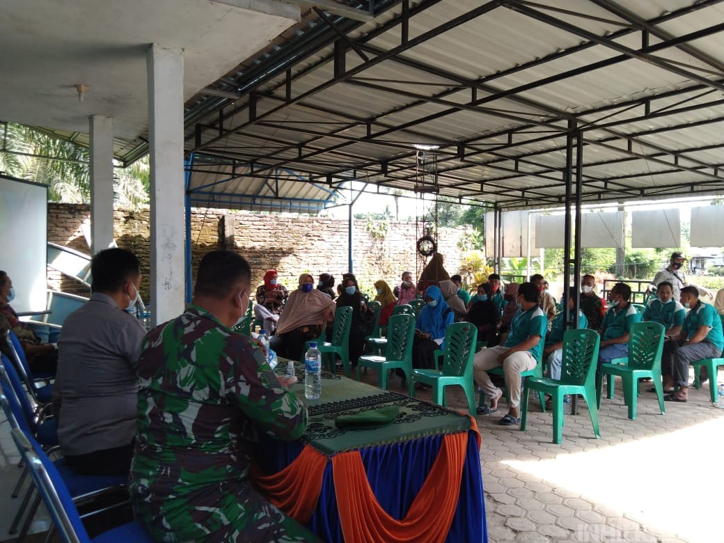 Penyuluhan Kamtibmas Satgas TMMD Kodim 0204/DS, Wujudkan Warga yang Sadar Hukum