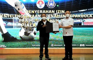 Terima Izin Tertulis Polri, Piala Menpora 2021 Siap Bergulir