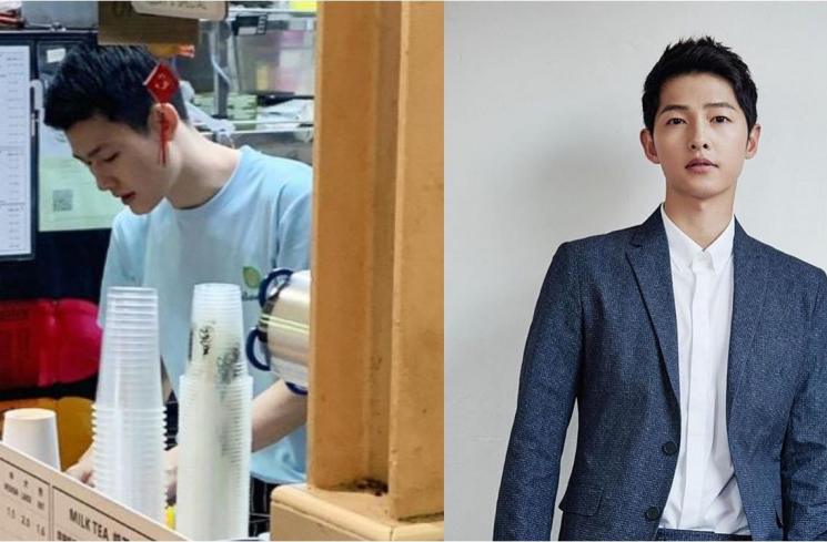 Penjual Bubble Tea Ganteng, Disebut-sebut Mirip Song Joong Ki