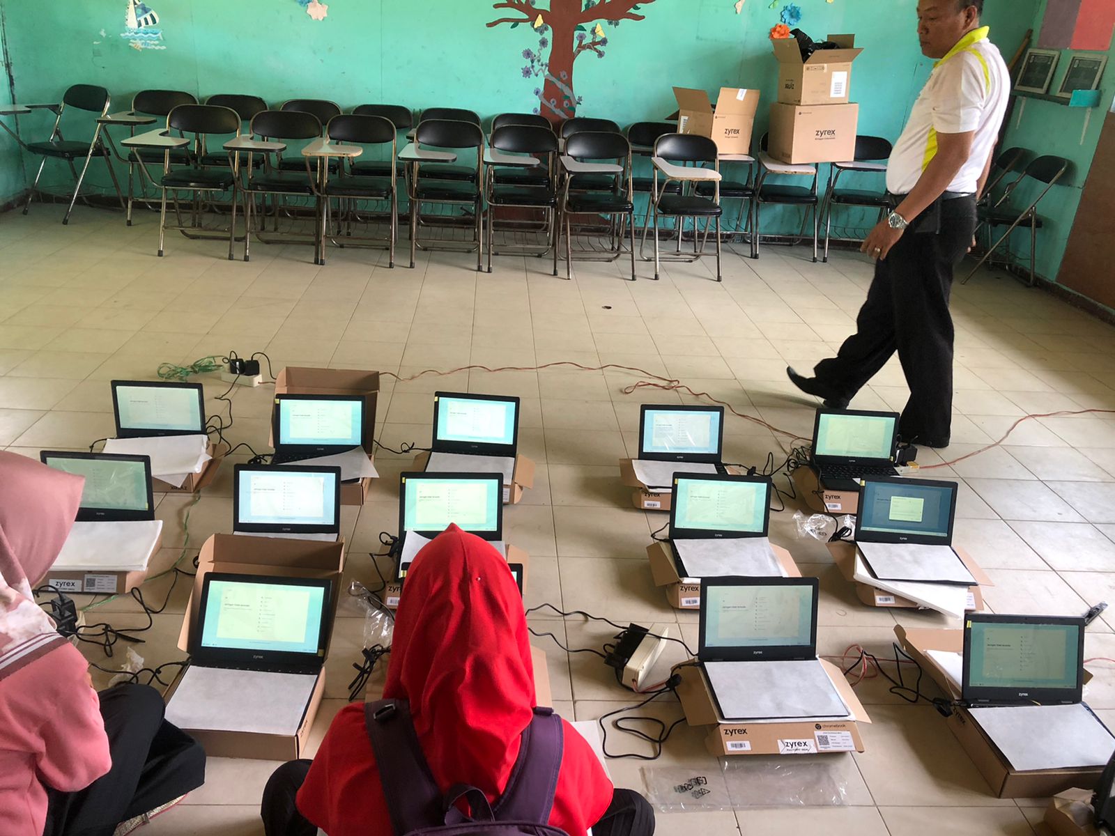 Dapat Bantuan Peralatan TIK dari Kemendikbud, SMP Muhammadiyah Tembilahan Siap Bersaing