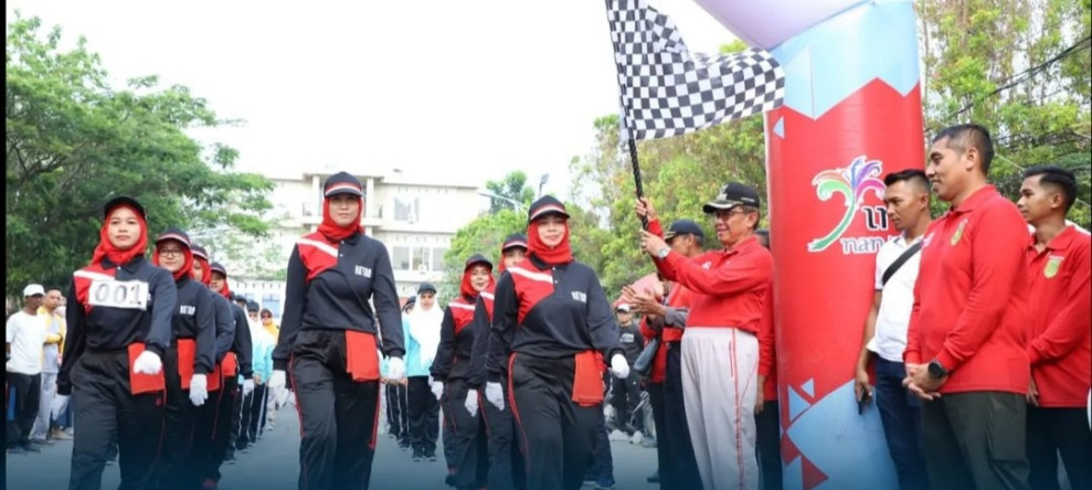 Bupati Inhil Resmi Buka Tri Lomba Juang dan Karnaval