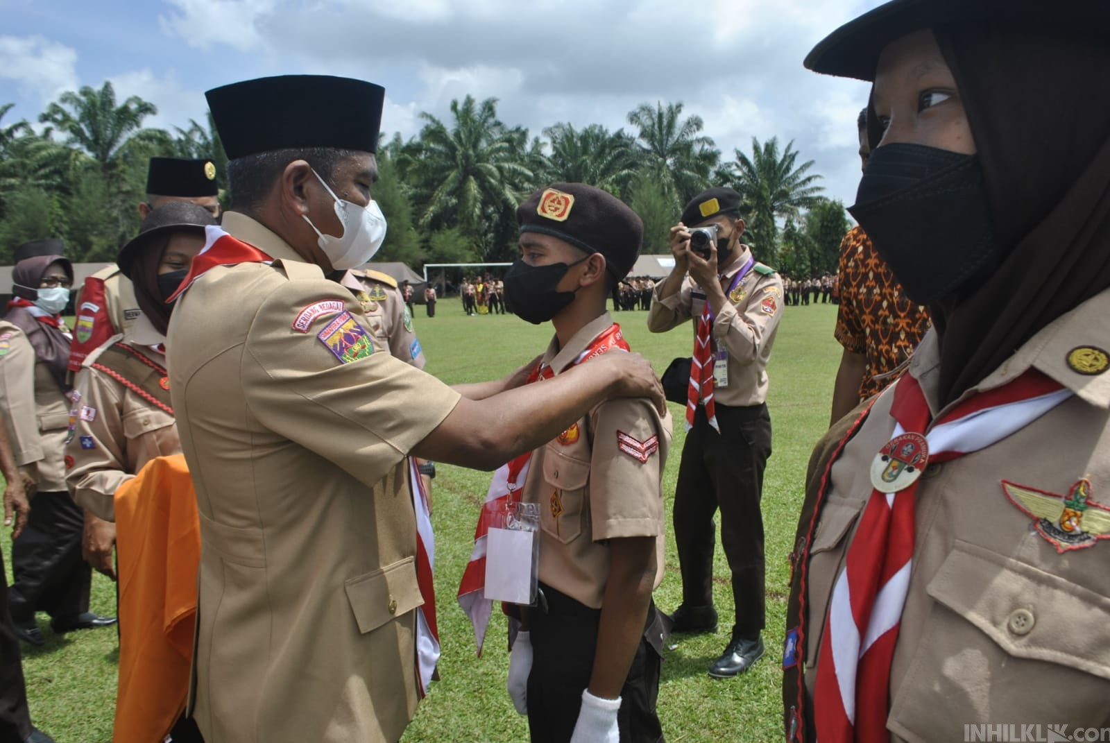 Bupati Darma Wijaya Buka Jambore Cabang IV Pramuka Sergai  