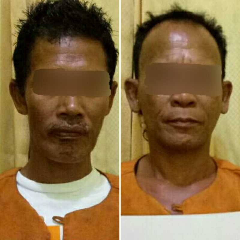 2 Pelaku Judi Dadu Klotok Di Inhil Dibekuk