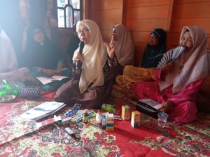 Puskesmas Bekawan Gelar Sosialisasi Gema Cermat, Germas dan Penyuluhan Makan Buah dan Sayur