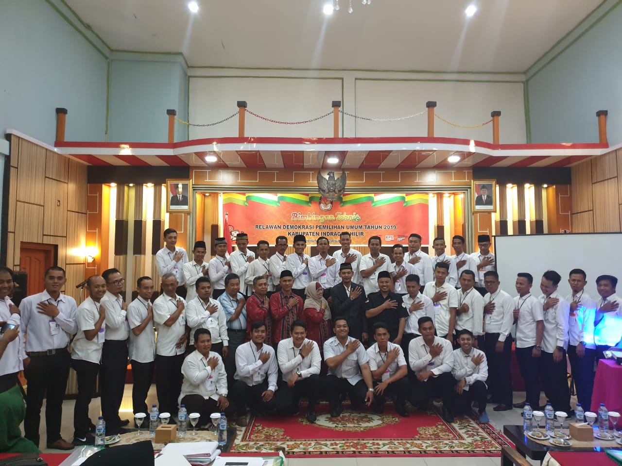KPU Inhil Merekrut 55 Relawan Demokrasi