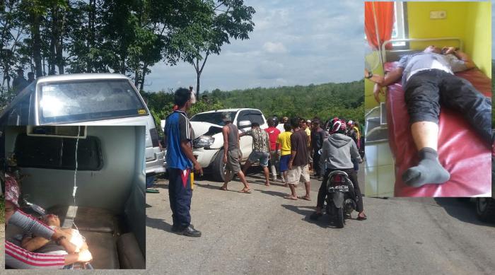 Kadiskes Inhu Terlibat Kecelakaan Lalulintas