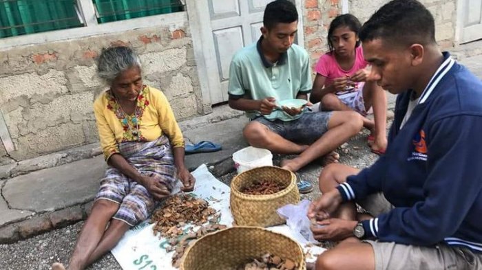 Ibu ini Tetap Hidup Sederhana Meski Anaknya Kini Menjadi Seorang Bupati