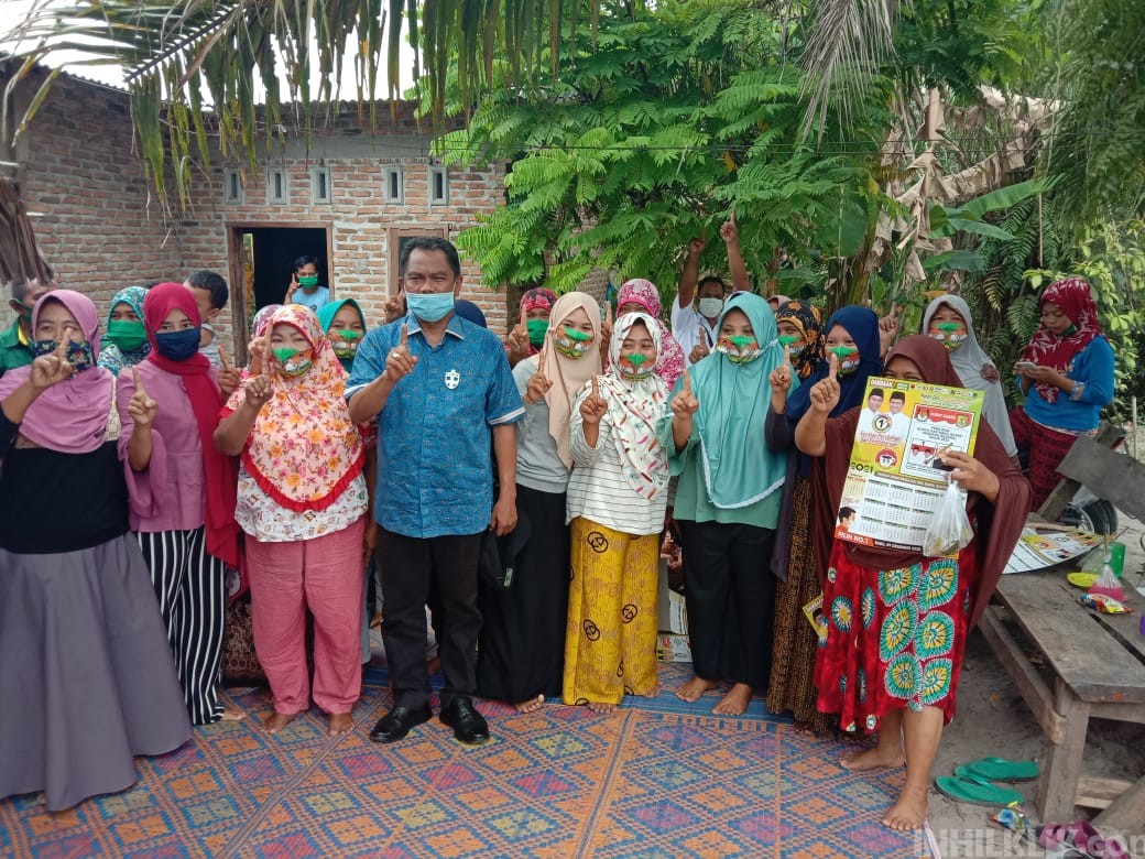 Yakin Bawa Perubahan, Emak-emak Dusun VII Desa Bogak Besar Siap Menangkan DAMBAAN