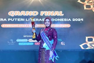 Wakili Riau, Melisa Rizka Raih Juara Puteri Literasi Indonesia 2024