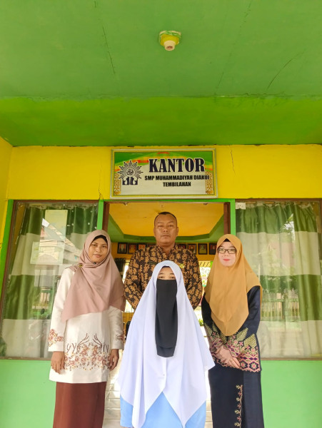 Siswi SMP Muhammadiyah Tembilahan Berhasil Raih Medali Perunggu Pada Olimpiade Bahasa Inggris Nusantara