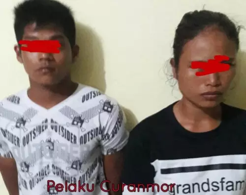 Polres Bengkalis Bekuk Pasutri Pelaku Curanmor