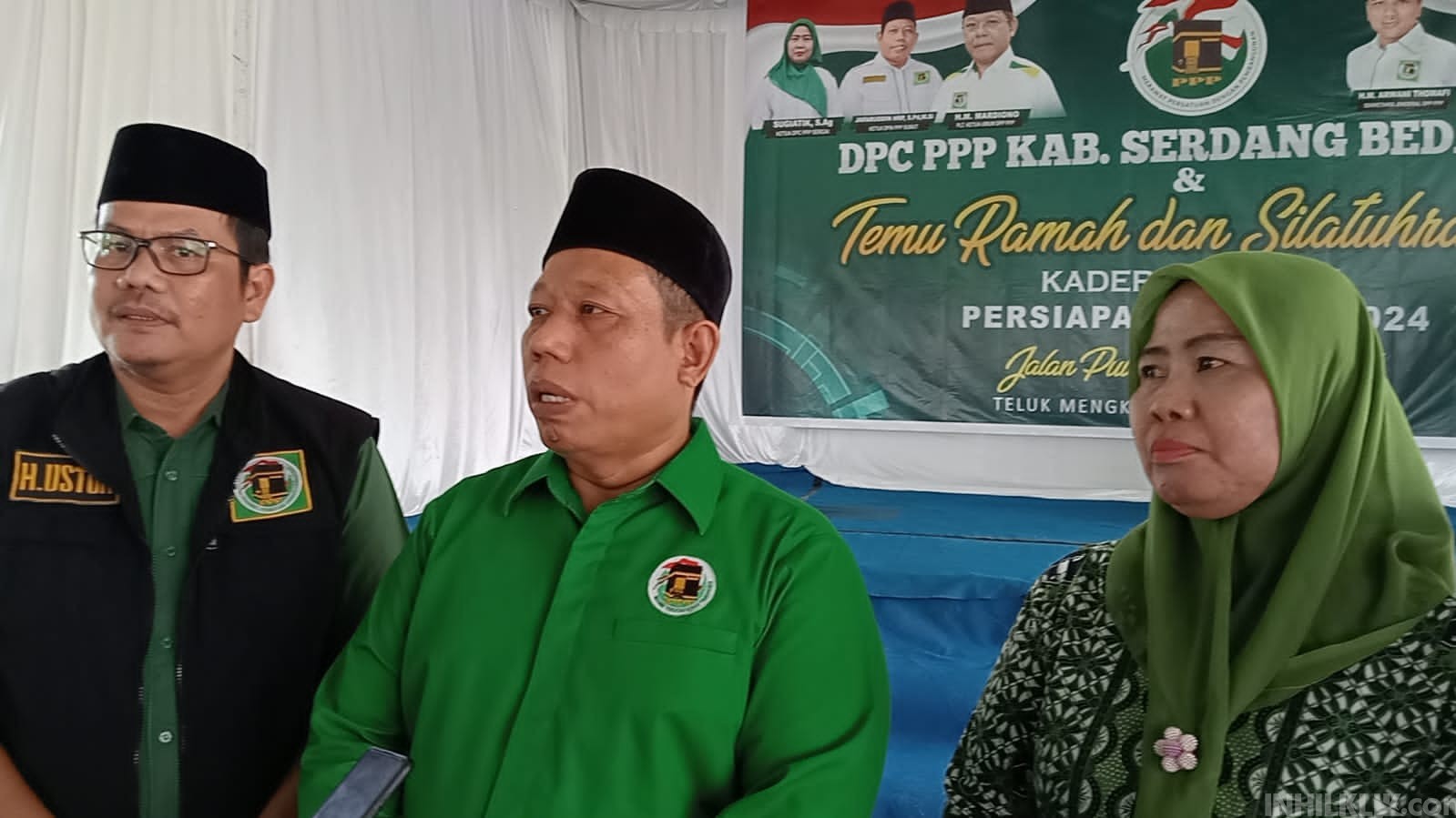 Ketua DPW PPP Sumut Jafaruddin Harahap Temu Ramah dan Silaturahmi di Kecamatan Teluk Mengkudu