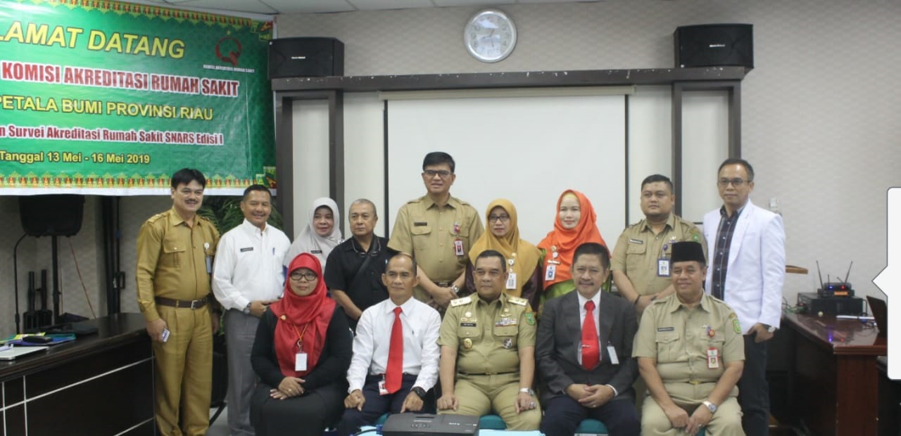 Wagubri Buka Survey Akreditasi Rumah Sakit Petala Bumi