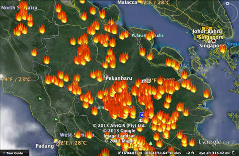 Hari ini, Empat Hotspot Terpantau di Inhu