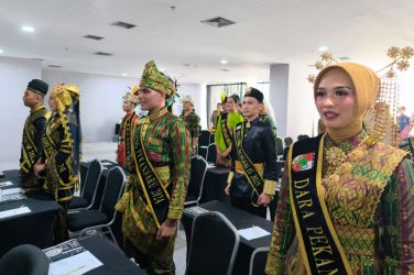 Grand Final Bujang Dara Riau Siap Meriahkan Kenduri Riau 2024