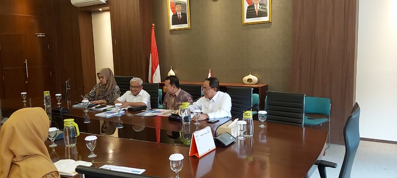 'Jemput Bola' Ke Pusat, Bupati Pimpin Jajaran Pemkab Inhil Audiensi Dengan Kemenkes RI