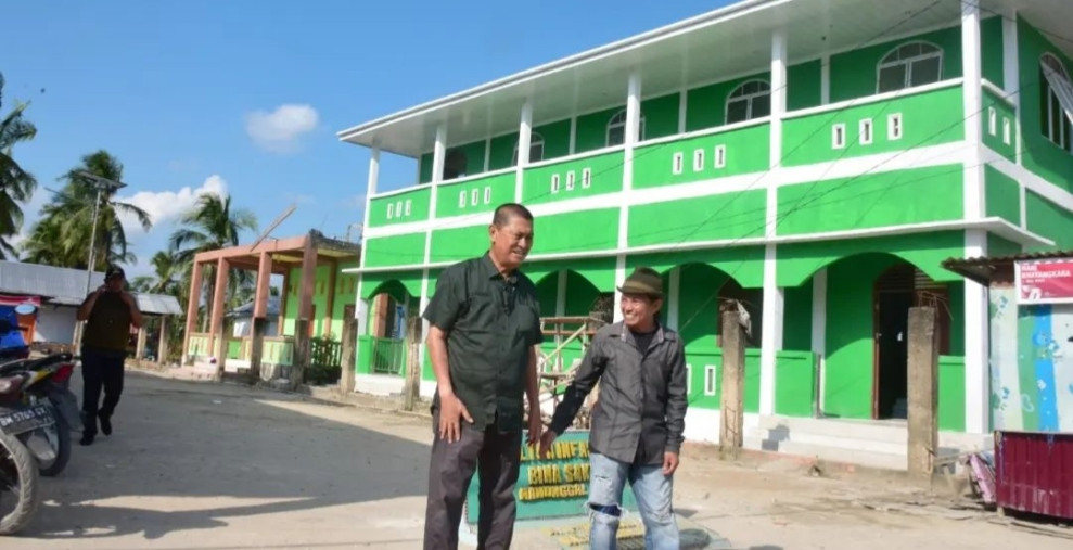 Pemkab Inhil Tinjau Progres Pembangunan Rumah Singgah Kompleks Makam Tuan Guru Sapat