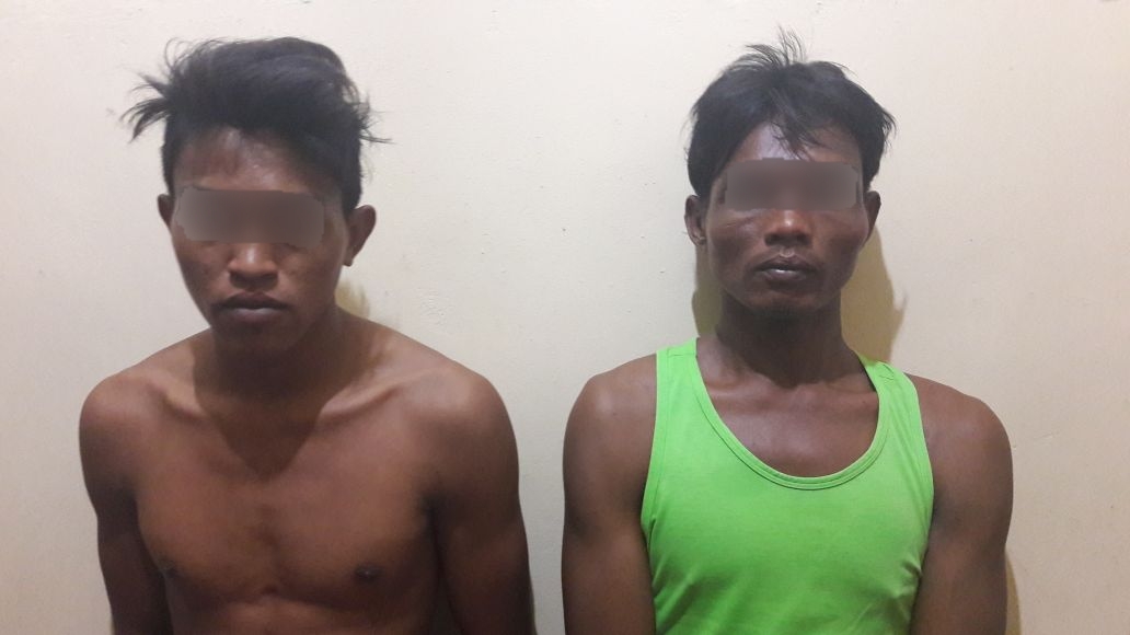 Dua Pria ini tak Berkutik Saat Ditangkap di Tengah Laut