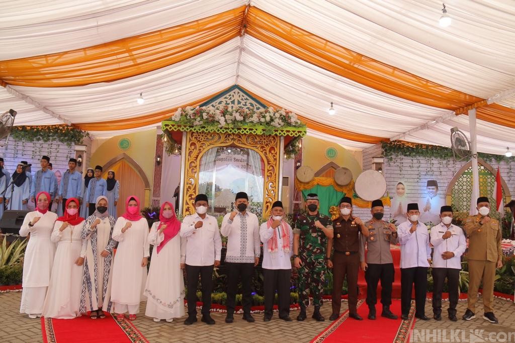 MTQ XVIII dan FSQ XIX Tingkat Kabupaten Sergai Resmi Dibuka
