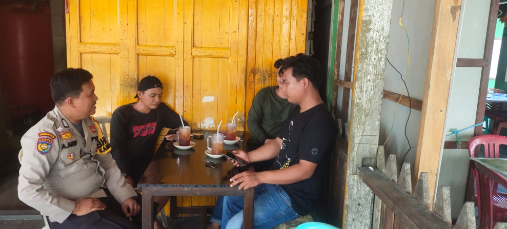 Cooling System, Polsek Teluk Pinang Gaung Anak Serka (GAS) Ajak Sukseskan Pilkada 2024