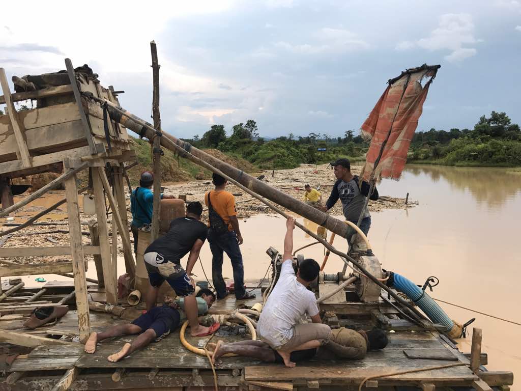 2 Penambang Emas Ilegal asal Jateng Tertangkap Beraktivitas di Kuansing