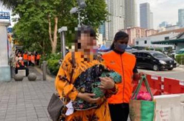 Bawa Bayi Mengemis di Kuala Lumpur, Wanita Indonesia Dapat 100 Ringgit Per Hari