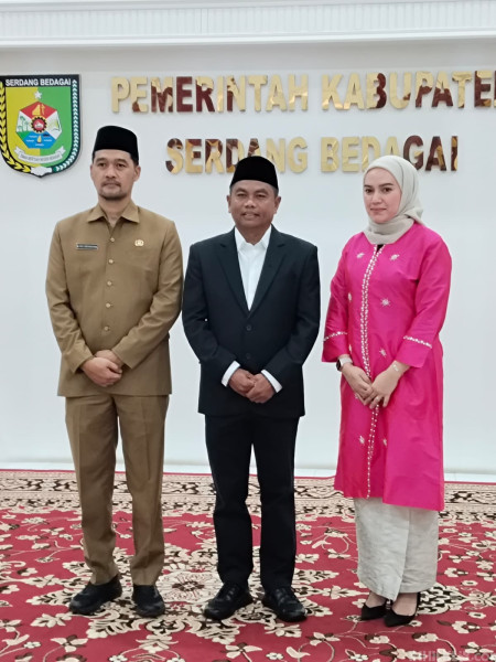 Bupati Sergai Resmi Lantik  R. Cici Sistiansyah sebagai Kepala BPKA