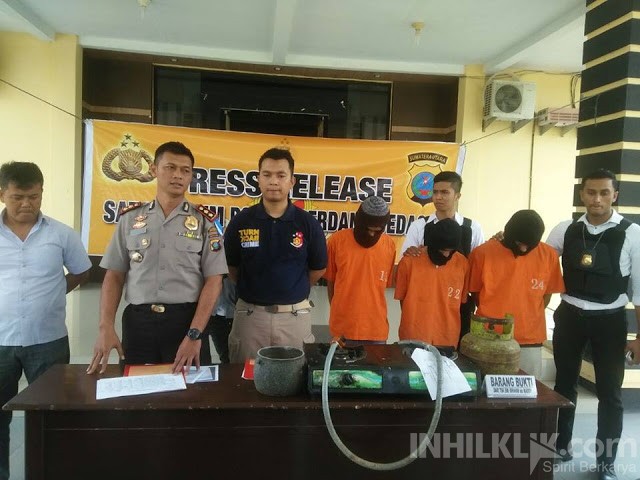 Terkait Paket Kiriman Meledak di Tanjung Beringin, Polres Sergai Berhasil Tangkap Tiga Pelaku