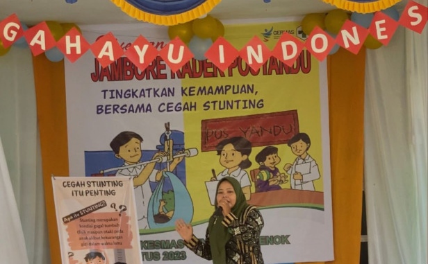 Puskesmas Pengalihan Enok Gelar Jambore Kader Posyandu