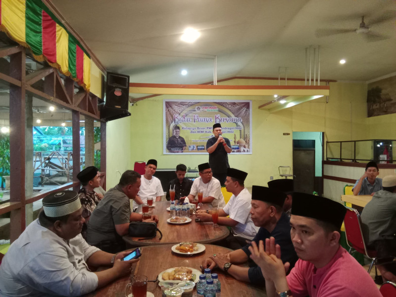 Kukuhkan Silaturrahmi, PWI Inhil Gelar Buka Puasa Bersama
