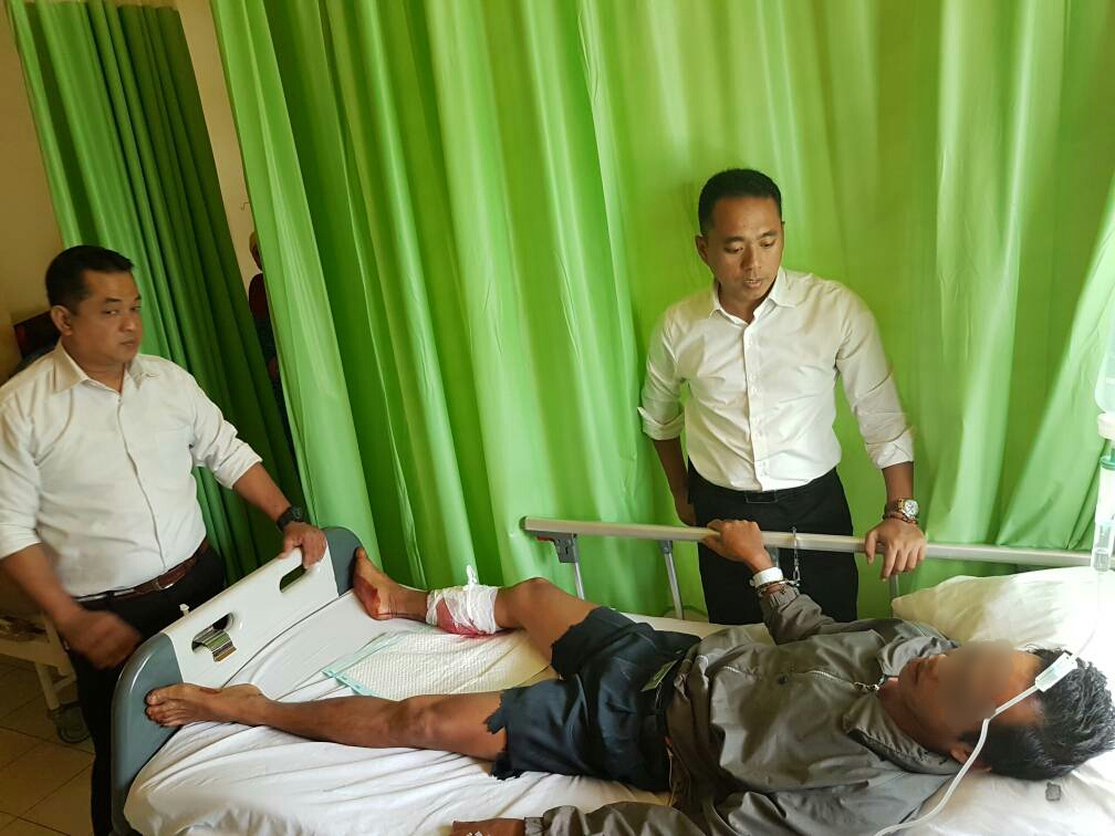Berusaha Melawan, Perampok Nasabah BRI di Inhil Ditembak Polisi