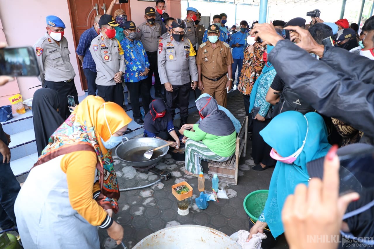 Kapoldasu Tinjau Posko Covid-19, Rumah Isolasi, dan Dapur Umum di Deliserdang