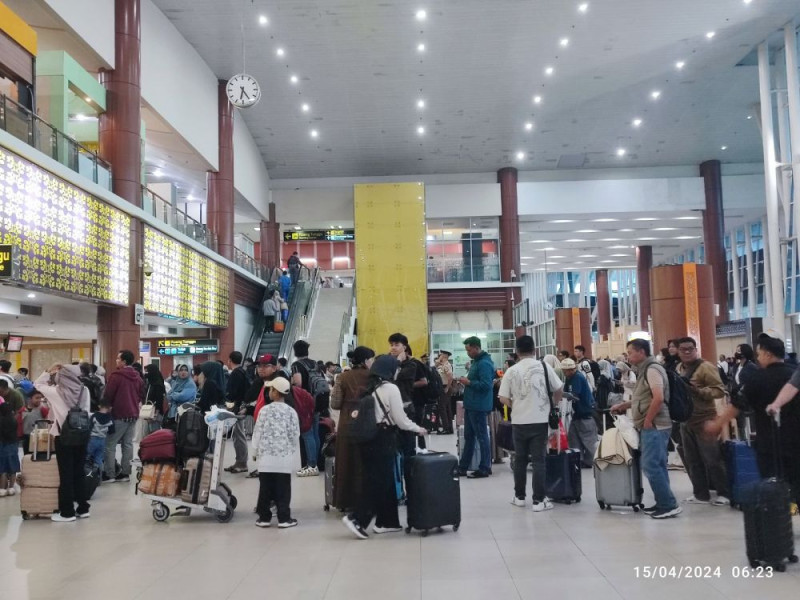 Penumpang di Bandara SSK II Pekanbaru Mencapai 157.480 Orang