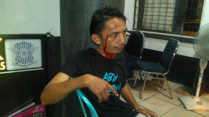 Korban Bentrok Sopir Taksi Konvensional dan Pengemudi Gojek