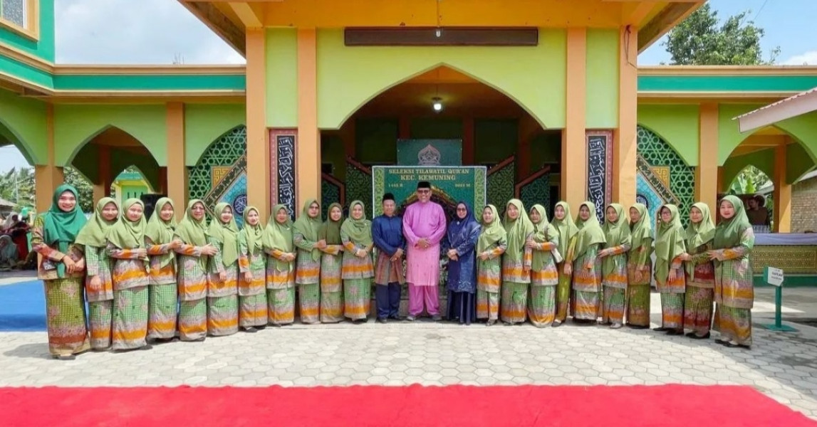 Buka STQ Kemuning, Bupati Wardan Harap Bisa Berikan Motivasi Kepada Generasi Muda