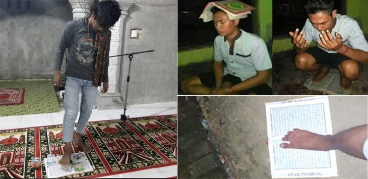 RASAKAN! Injak Alquran dan Bajak Akun Reza Hardiansyah, Sodikin Tak Berkutik Diciduk Petugas, ini Tampangnya