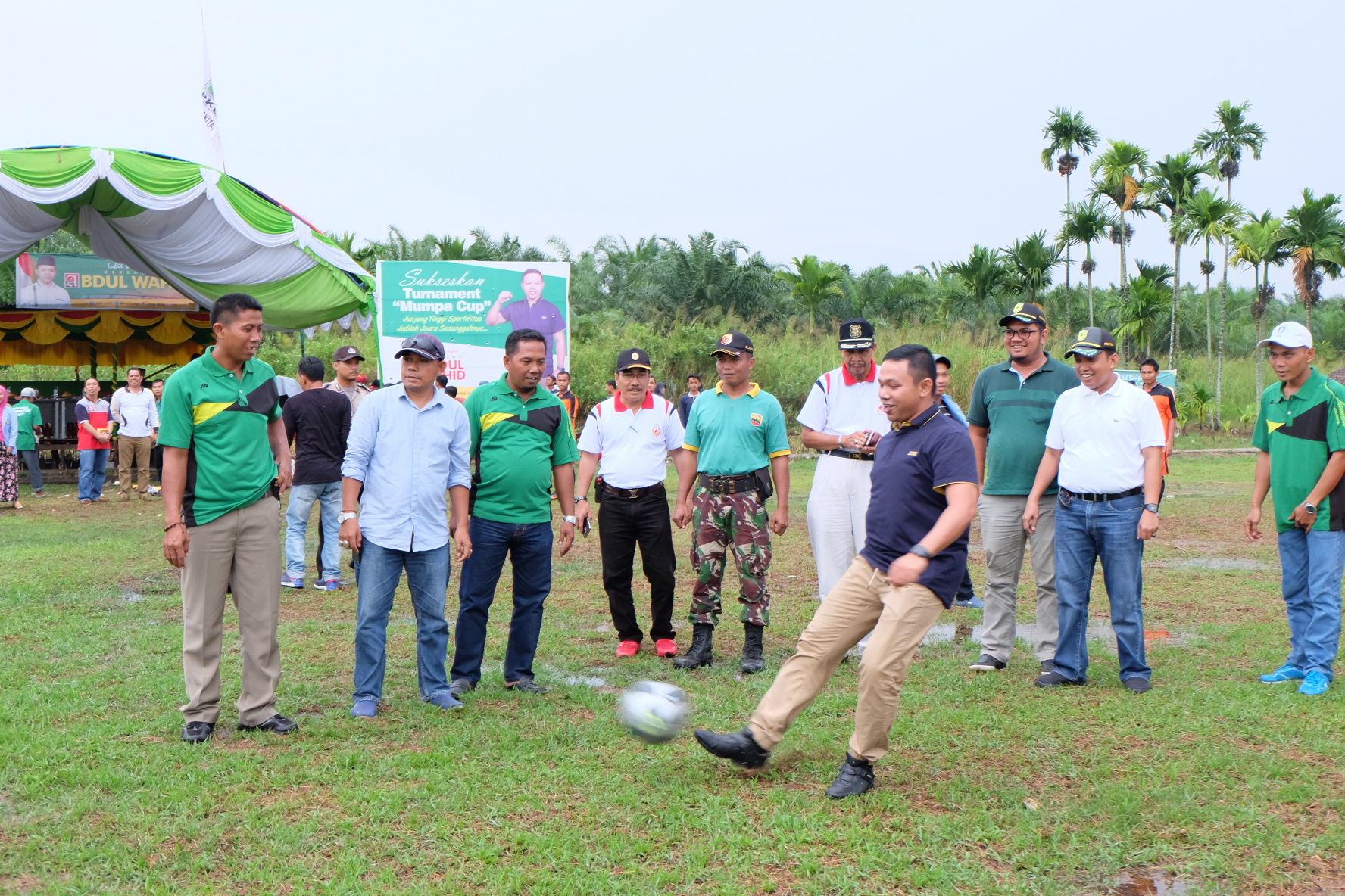 Dikuti 64 Club dari Inhil dan Inhu, Abdul Wahid Buka Open Turnamen Mumpa Cup II