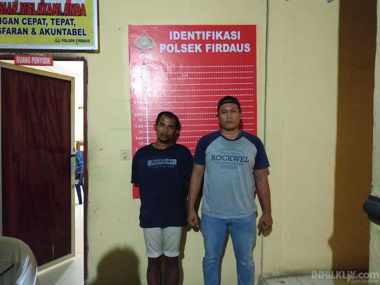 Terekam CCTV, Pembobol Grosir Berhasil Ditangkap Tekab Polsek Firdaus