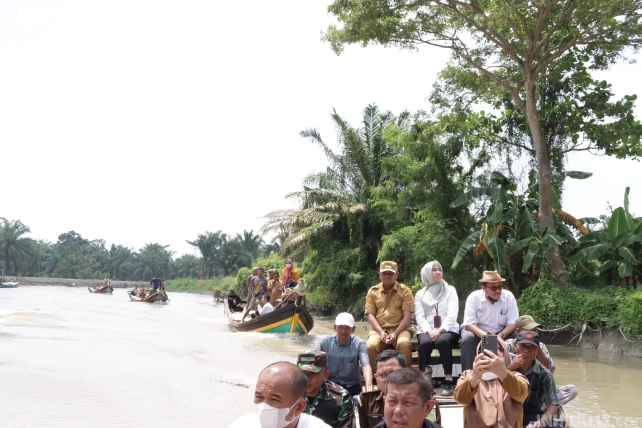 Bupati Bangga Terhadap Kepedulian Perusahaan Atasi Banjir di Sergai