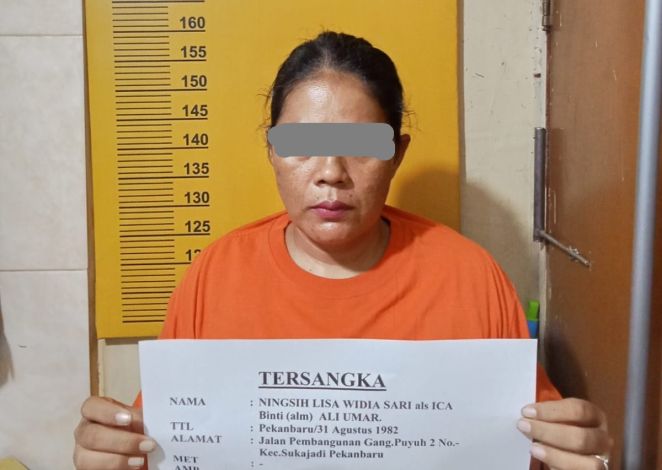 Wanita di Pekanbaru Bawa Kabur Motor Pria Hidung Belang saat 'Chek In' di Wisma