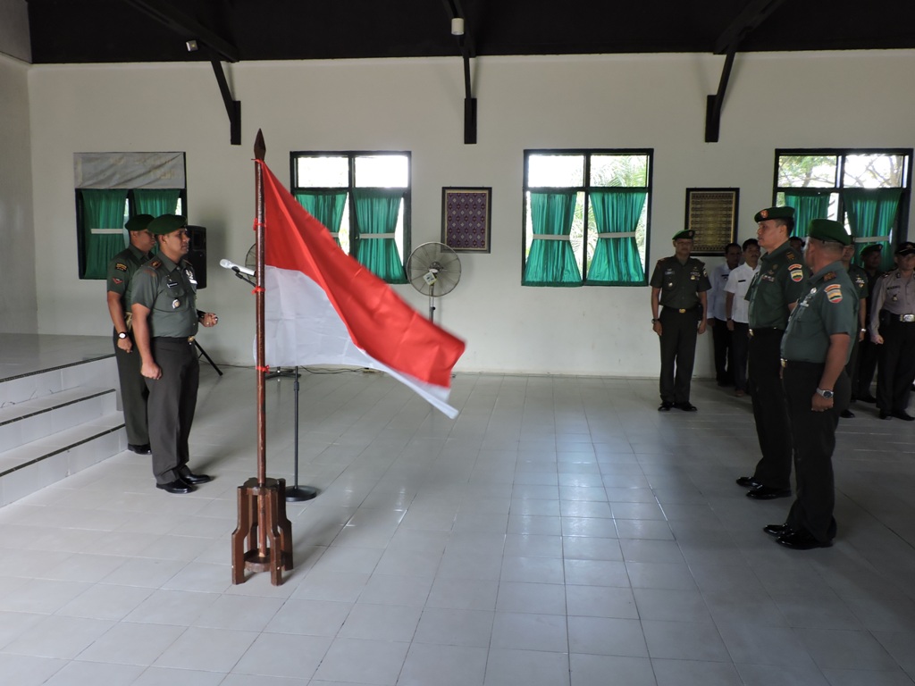 Dandim 0314/Inhil pimpin Acara Korps raport dan Masuk Satuan