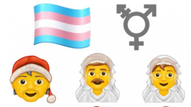 Emoji Terbaru, Ikon LGBTQ hingga Bubble Tea