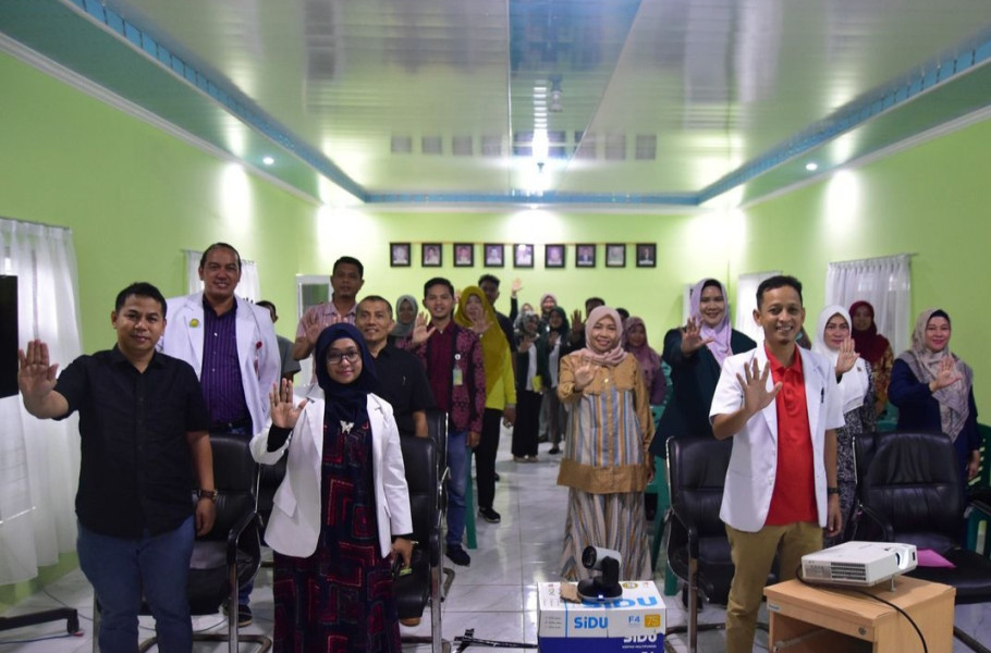 Tingkatkan Kemampuan Profesi, IDI, KOPI TB dan Dinkes Inhil Lakukan Obrolan Sehat dan Berisi