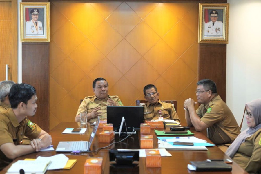 Pemprov Riau Bahas Pembentukan OPD Laboratorium Terpadu