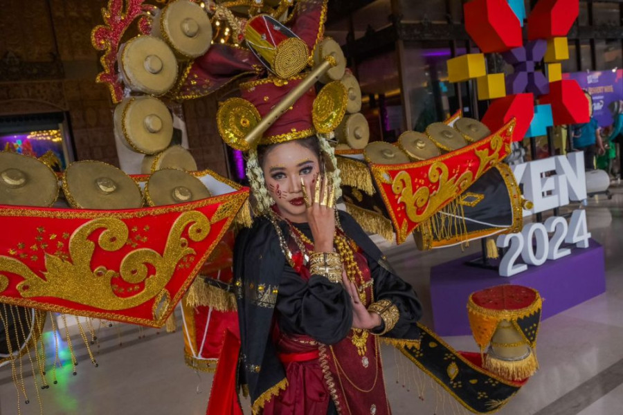 Parade Festival Seni dan Budaya Tampil Memesona di Peluncuran KEN 2024