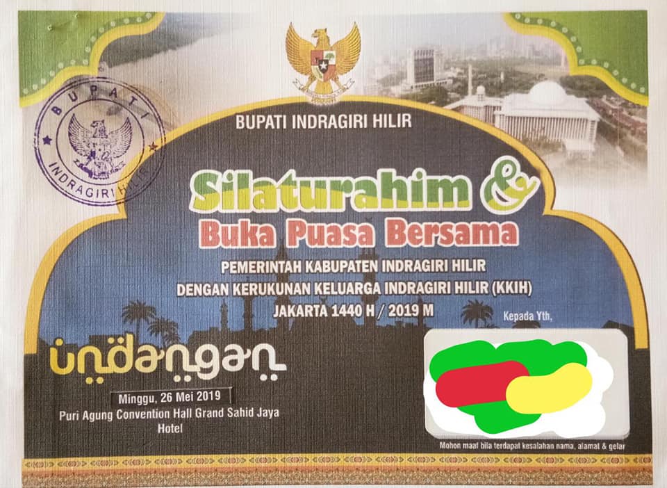 Benarkah Kegiatan Buka Puasa Bersama Pemda Inhil di Jakarta Hanya Buang-buang Anggaran?