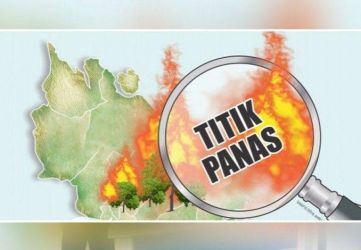 Bertambah Lagi, 124 Titik Panas Terpantau di Riau