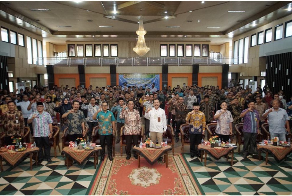 Bupati Inhil Buka Sosialisasi Literasi PPID dan Smart Informasi Inhil 2022