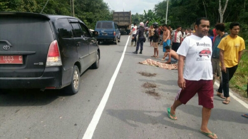 Bocah 8 Tahun di Inhu Jadi Korban Tabrak Lari dan Tewas Dihadapan Ibunya