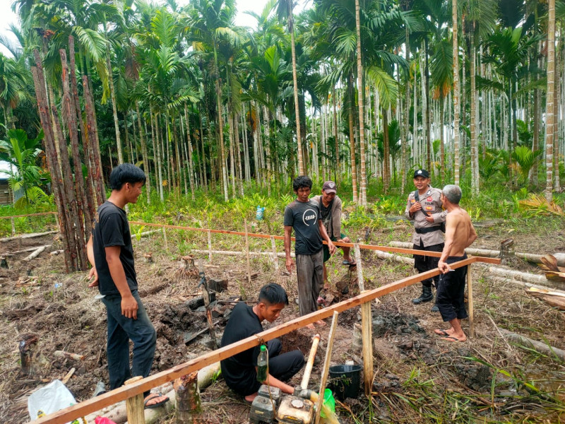 Bhabinkamtibmas Polsek GAS Terus Gencar Cooling System di Wilayah Binaan